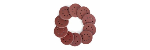 Grinding discs perforated 225mm 10 holes
