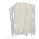 Cable tie 2.5x100mm PU 100 pieces White