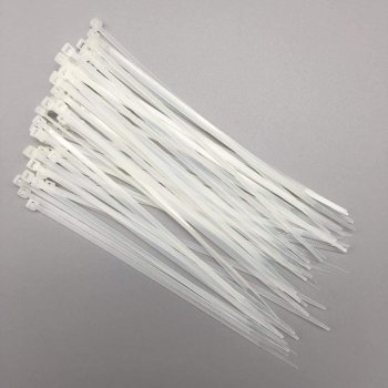 Cable tie 3.6x150mm PU 100 pieces White