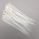 Cable tie 4.8x200mm PU 100 pieces White