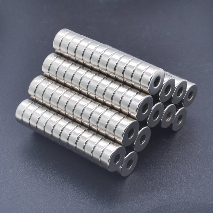 Super Stark Metall Magneten Schlüsselanhänger Spaltring Taschen Hänge Halter 