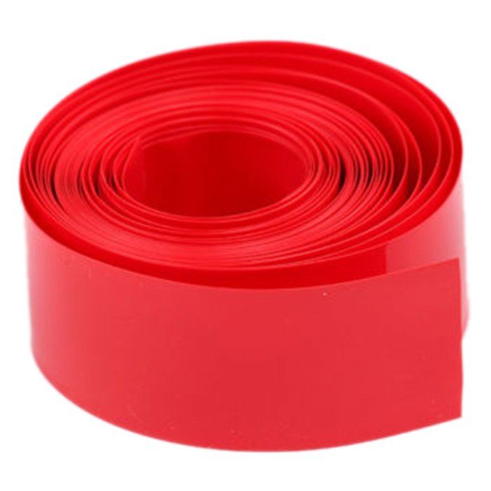 1 metro de tubo termorretráctil 2: 1 1/8 "3 mm a 1,5 mm rojo