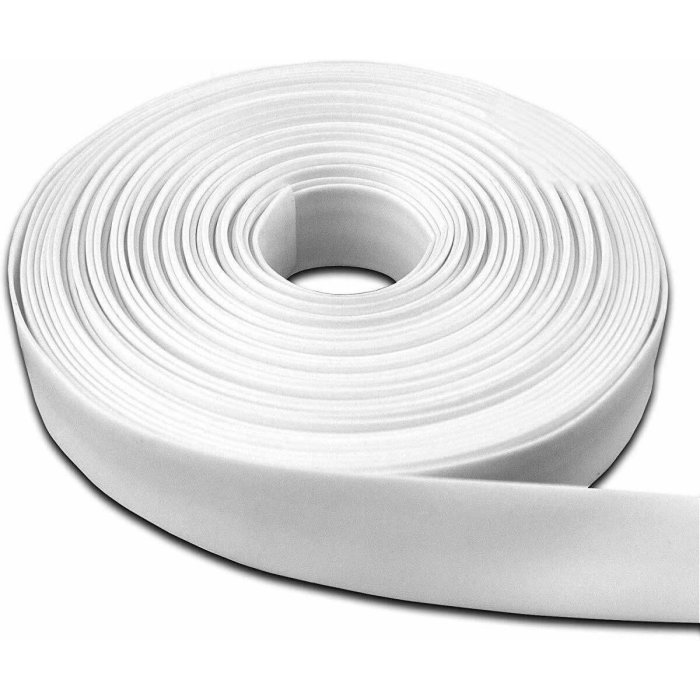 1 meter heat shrink tubing 2: 1 3/16 "5mm to 2.5mm white