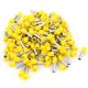 Wire end sleeves 1mm&sup2; yellow PU 100 pieces