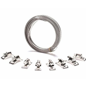 Endless hose clamp straps stainless steel W2 9mm 3 meters...