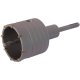 Taladro perforador de corona SDS Plus 30-160 mm de diámetro completo para taladro percutor 85 mm (10 filos de corte) SDS Plus 220 mm