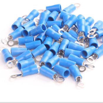 Ring cable lug insulated 0.5-6mm² M3-M8 PU 50 pieces...