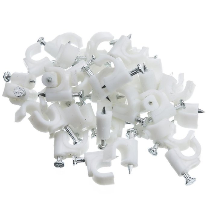 Nail clamps 4-18mm PU 100 pieces 10 mm