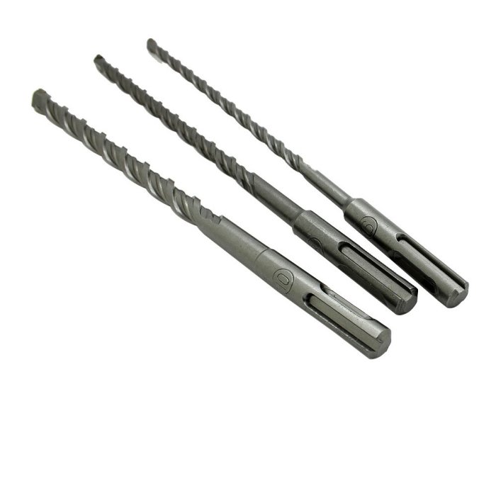 SDS Plus perceuse à maçonnerie marteau foret foret à béton 2/4 tranchants 110-600mm longueur 4-30mm diamètre 4 tranchants 16 mm 310 mm