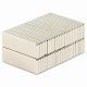 20x4x2 mm neodymium strong block magnets N50, nickel-plated